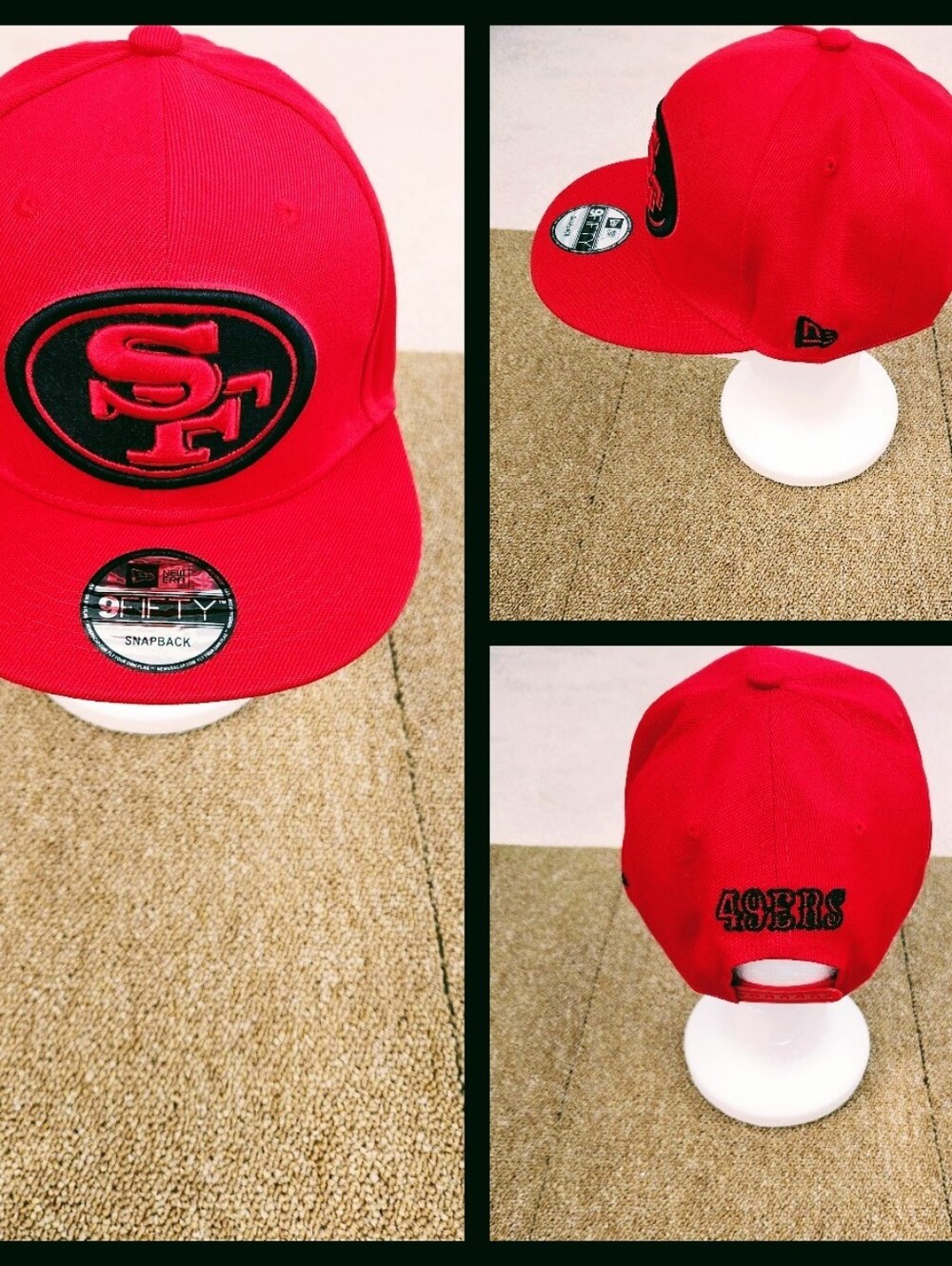 SAN FRANCISCO 49ERS NFL FOOTBALL SNAPBACK HAT.